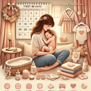 Yeni Doğan Bebek Bakımı: İlk 40 Gün Nelere Dikkat Edilmeli?