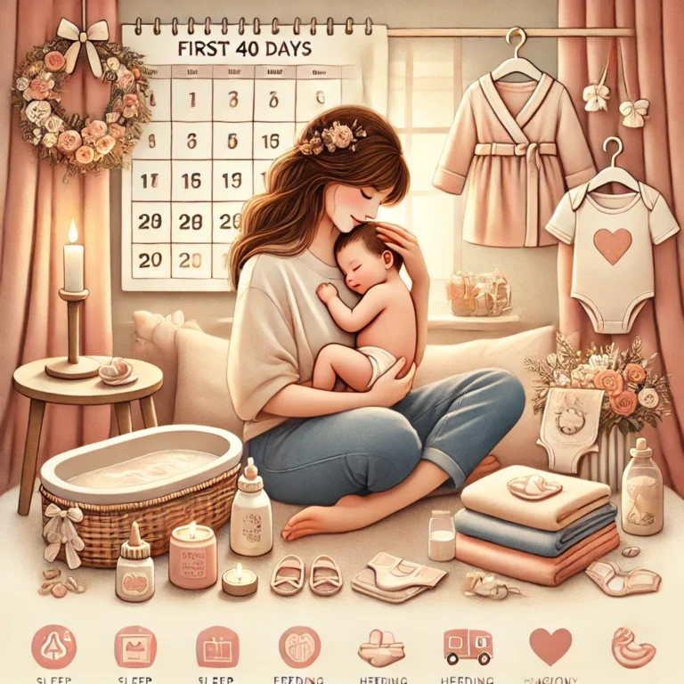Yeni Doğan Bebek Bakımı: İlk 40 Gün Nelere Dikkat Edilmeli?