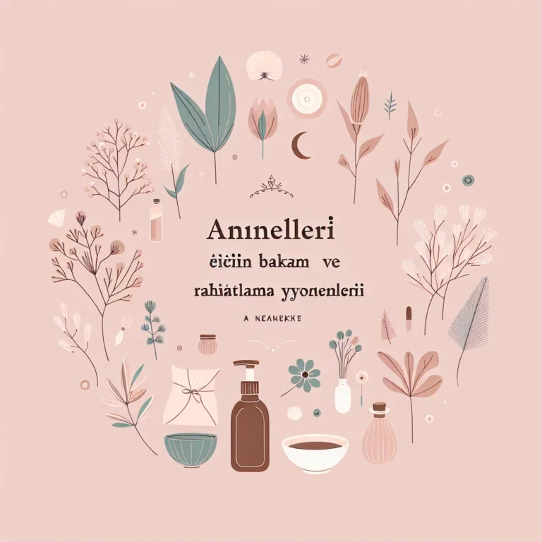 Anneler İçin Özel Bakım ve Rahatlama Yöntemleri